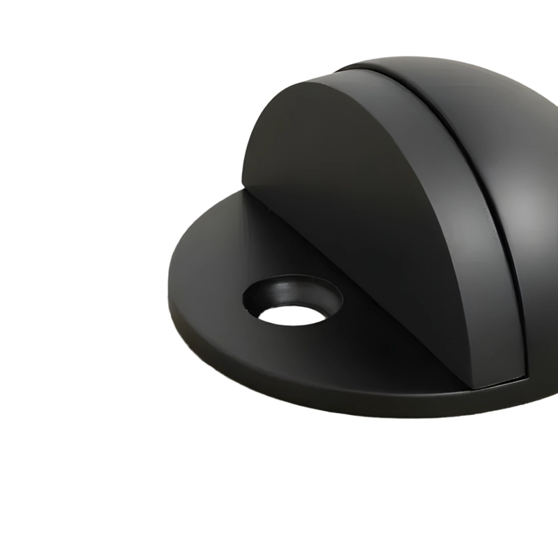 TOPE DE PUERTA MEDIA LUNA NEGRO MATE - 2