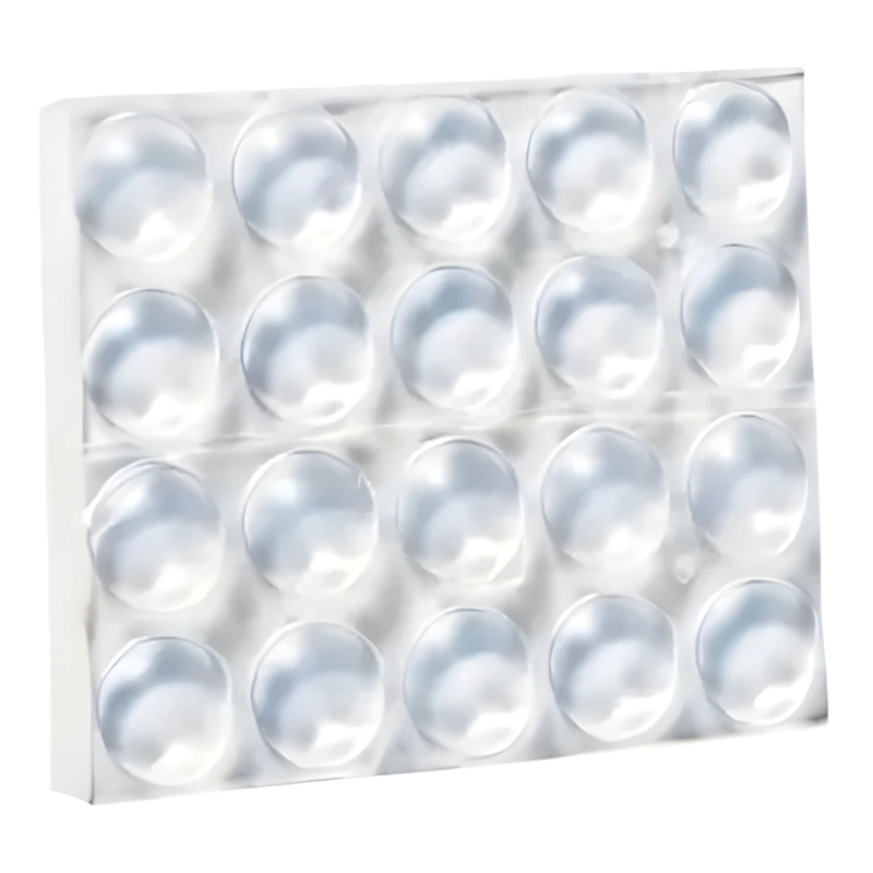 PACK 40 TOPES ADHESIVOS DE GOMA TRANSPARENTE - 1