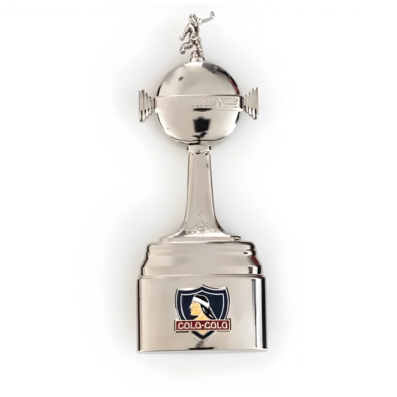 IMAN COPA LIBERTADORES 1991 COLO COLO PLATEADO - 2