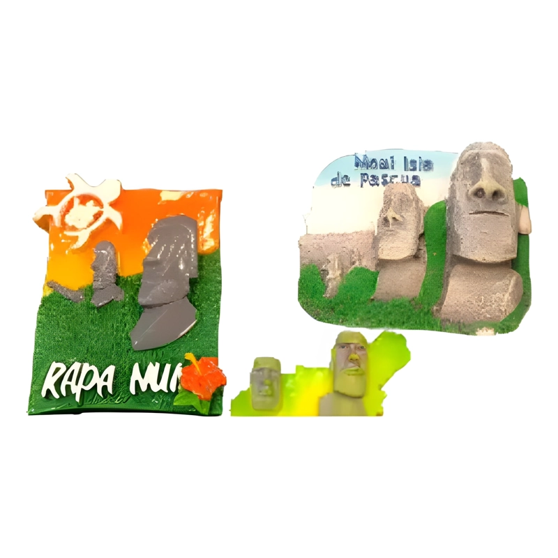 PACK 6 IMANES SOUVENIR ISLA DE PASCUA SURTIDO - 3