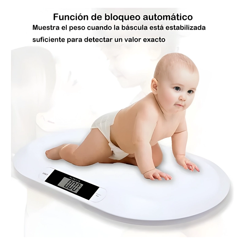 BALANZA DIGITAL PEDIATRICA 20 KG BLANCO #6 - 1