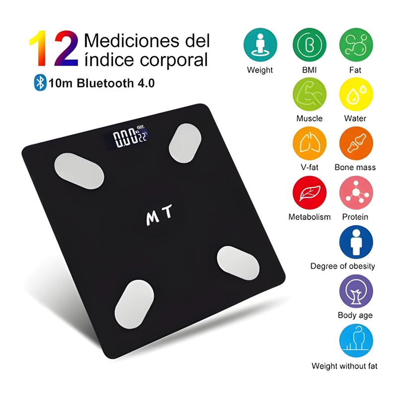 BALANZA DIGITAL INTELIGENTE MEDIDORA DE GRASA - 1