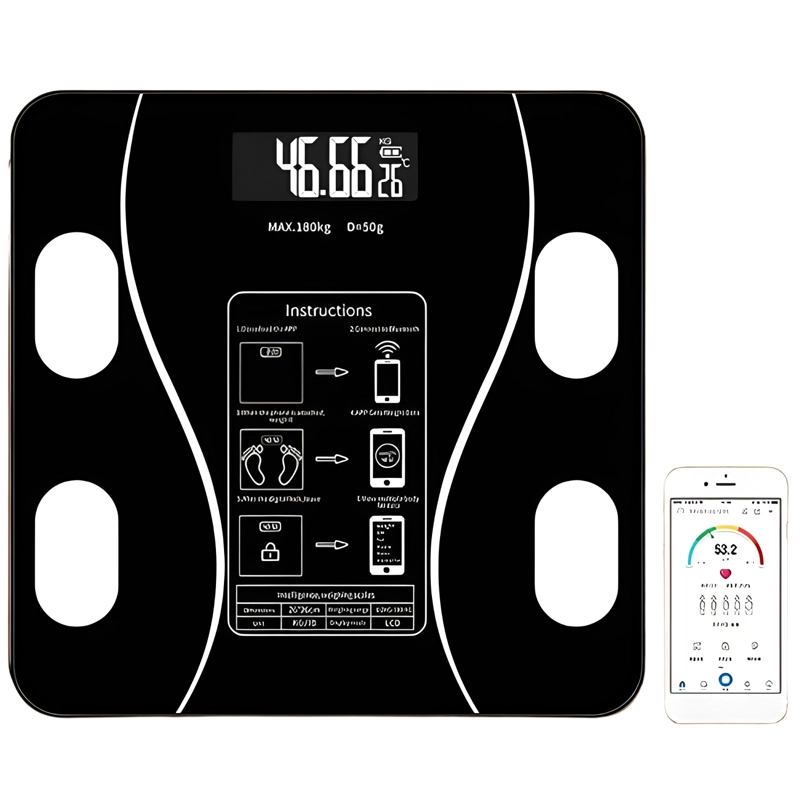BASCULA INTELIGENTE BIOIMPEDANCIA BLUETOOTH - 1