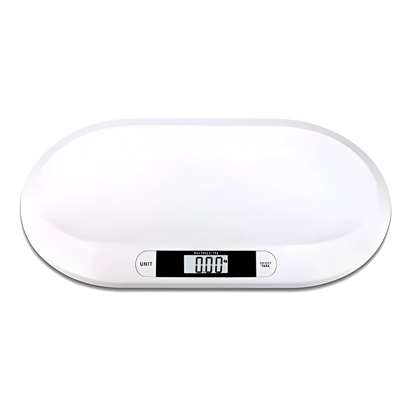 BALANZA DIGITAL PEDIATRICA 20 KG Y BLANCO ROSA - 2