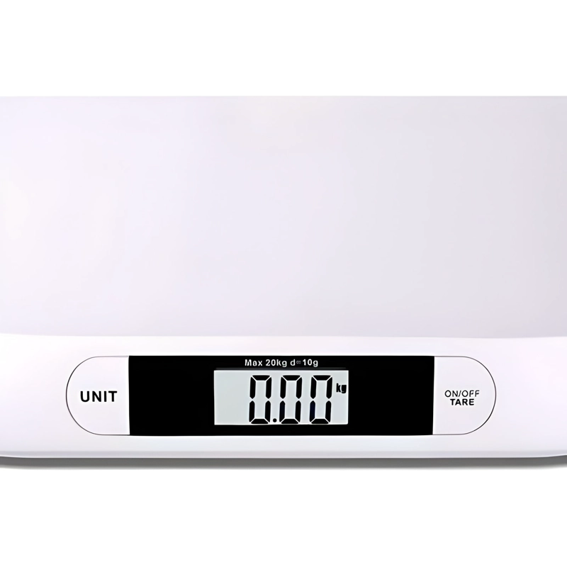 BALANZA DIGITAL PEDIATRICA 20 KG Y BLANCO ROSA - 3