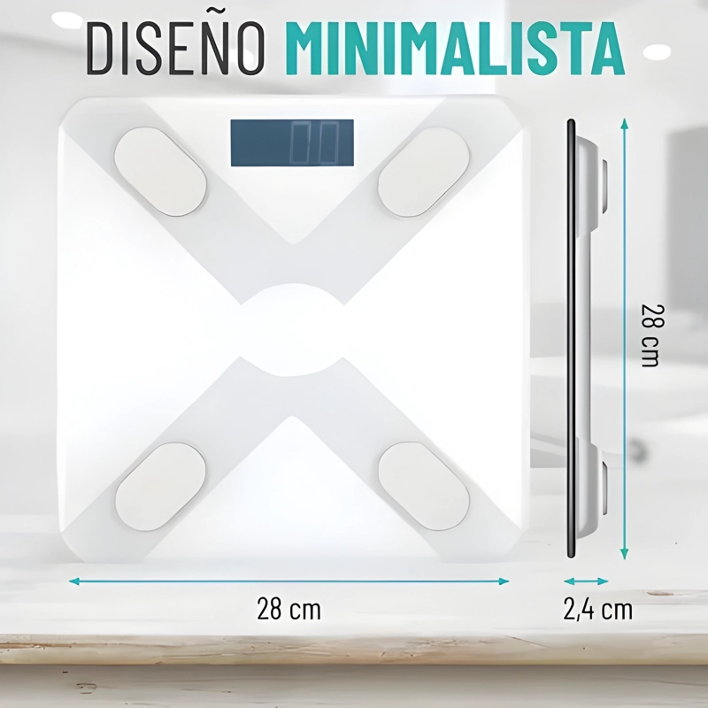 GENÉRICO BALANZA DIGITAL INTELIGENTE BLUETOOTH #27