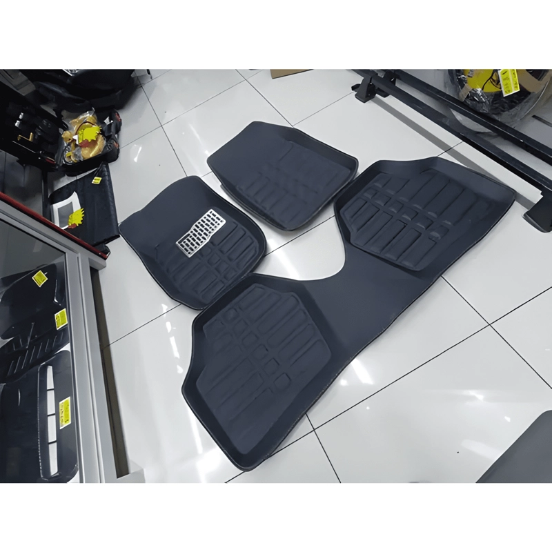 SET DE ALFOMBRAS PISOS TAPETE PARA AUTOS Y SUV TIPO BANDEJA - 4