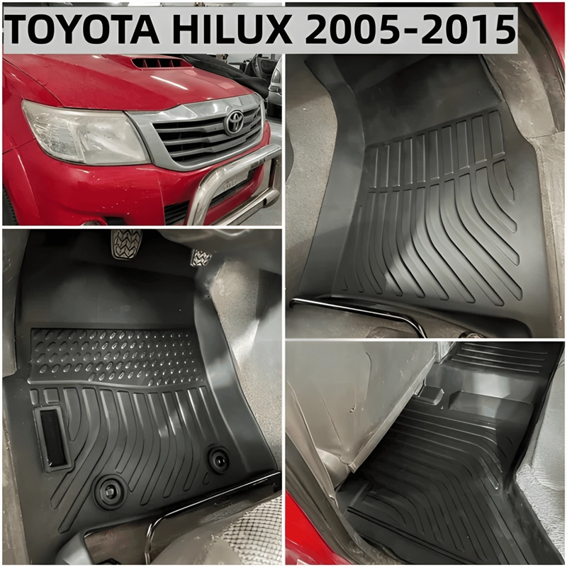 PISOS RIGIDO BANDEJA CALCE PERFECTO TOYOTA HILUX VIGO 05-15 - 1