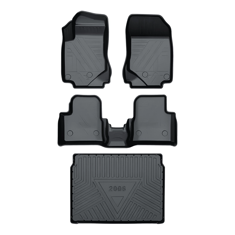 SET CUBRE PISOS CALCE PERFECTO PEUGEOT 2008 AÑOS 2020- 2023 - 1