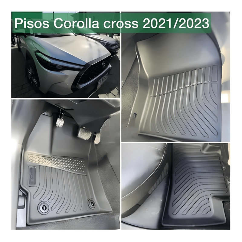 SET PISO CALCE PERFECTO BANDEJA TOYOTA COROLLA CROSS 21-25 - 1
