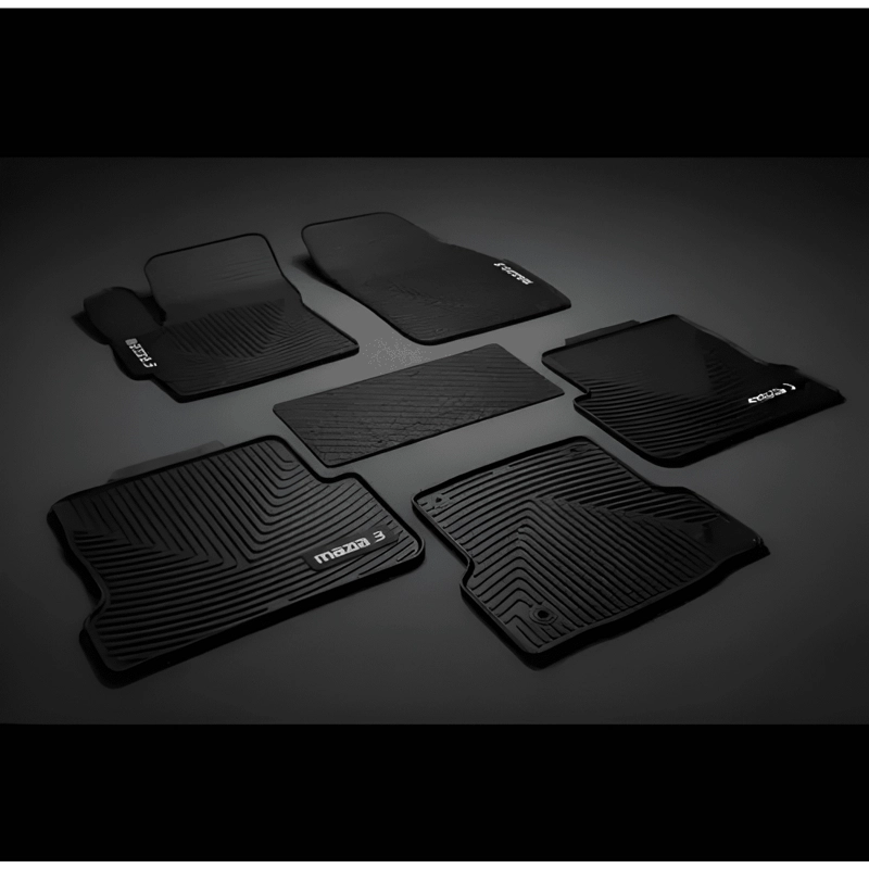 PISO ALFOMBRA DE GOMA 3D PARA MAZDA 3 CALCE PERFECTO - 1