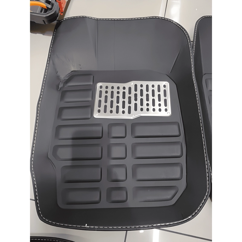 SET DE ALFOMBRAS PISOS TAPETES PARA AUTOS Y SUV UNIVERSAL - 2
