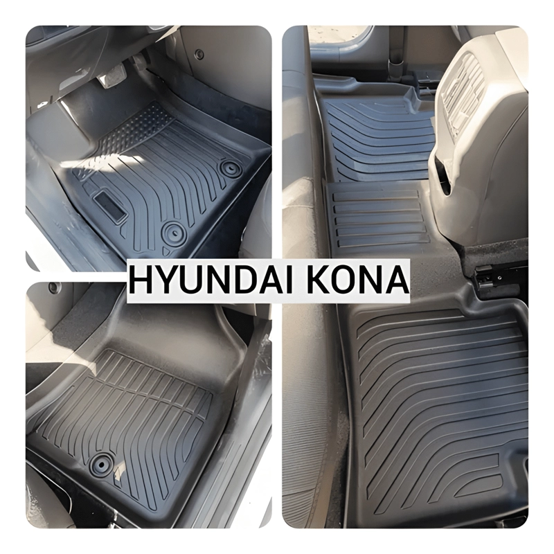 SET PISOS RIGIDOS BANDEJA CALCE PERFECTO HYUNDAI KONA 2024 - 1