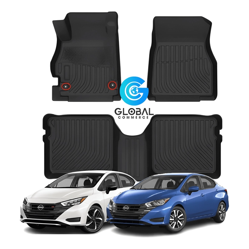 CUBRE PISOS CALCE PERFECTO NISSAN VERSA 3 PIEZAS - 1