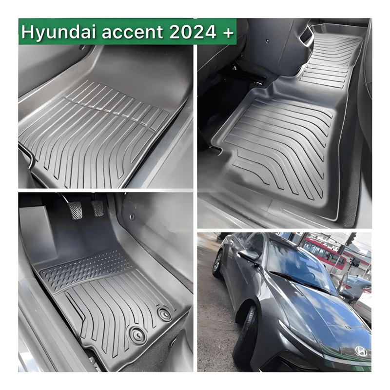 SET PISO RIGIDO BANDEJA CALCE PERFECTO HYUNDAI ACCENT 23-25 - 1