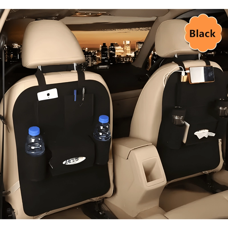 BOLSO ORGANIZADOR PARA RESPALDO ASIENTO TRASERO DE AUTO - 2