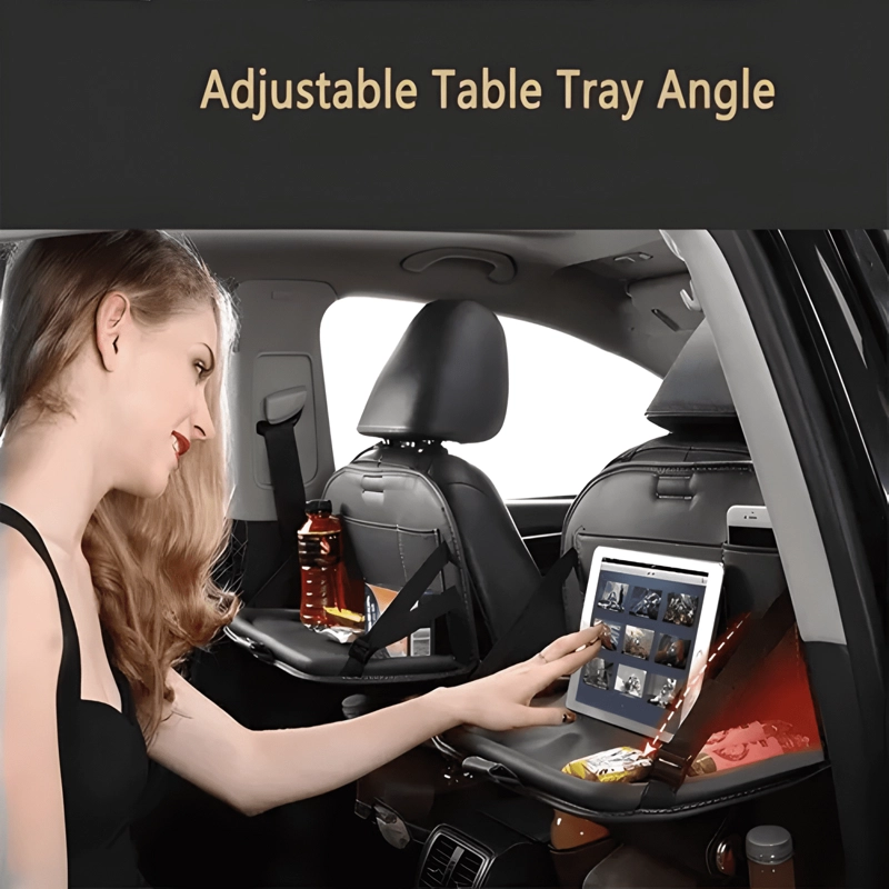 2X ORGANIZADOR AUTO RESPALDO ASIENTO PORTAVASOS #733 - 3