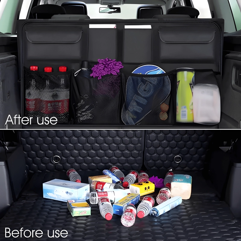 ORGANIZADOR MALETERO COCHE ASIENTO TRASERO COLGANTE - 1
