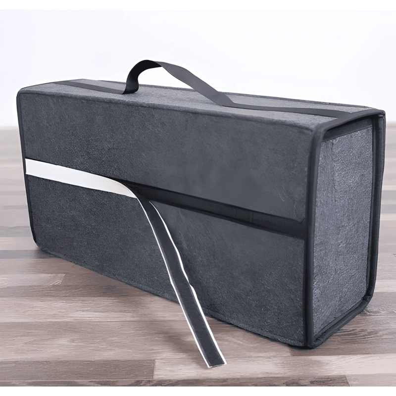 BOLSO ORGANIZADOR ALFOMBRA MALETERO AUTOMOVIL G3 LISA NEGRO - 1