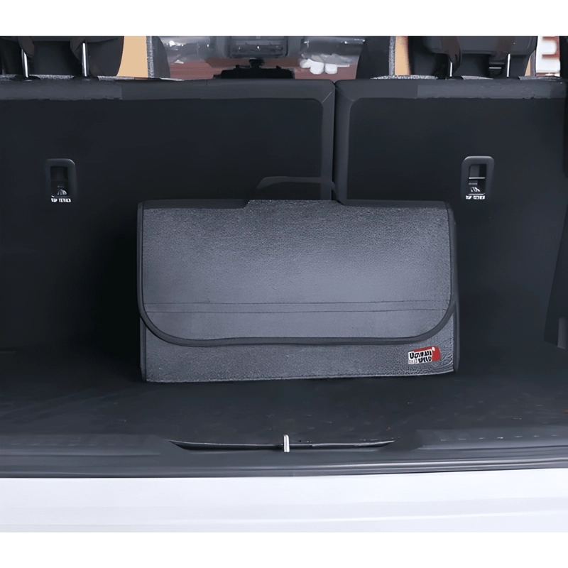 BOLSO ORGANIZADOR ALFOMBRA MALETERO AUTOMOVIL G3 LISA NEGRO - 2