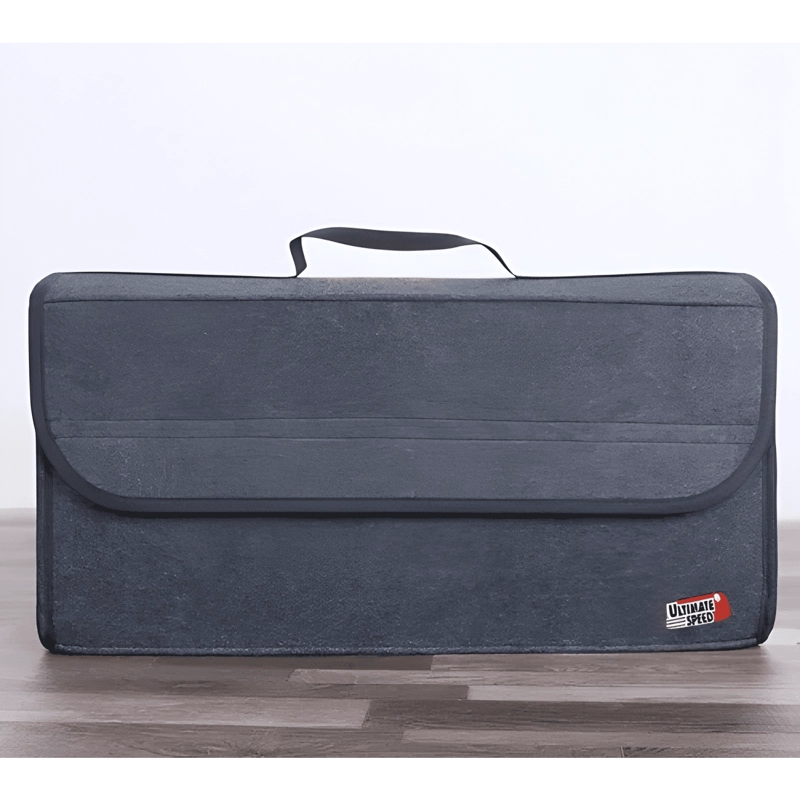 BOLSO ORGANIZADOR ALFOMBRA MALETERO AUTOMOVIL G3 LISA NEGRO - 3