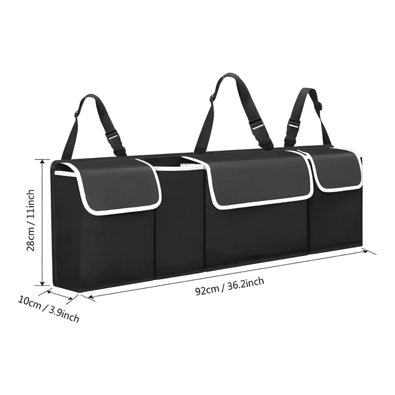 ORGANIZADOR MALETERO COCHE ASIENTO TRASERO COLGANTE BOLSA - 2