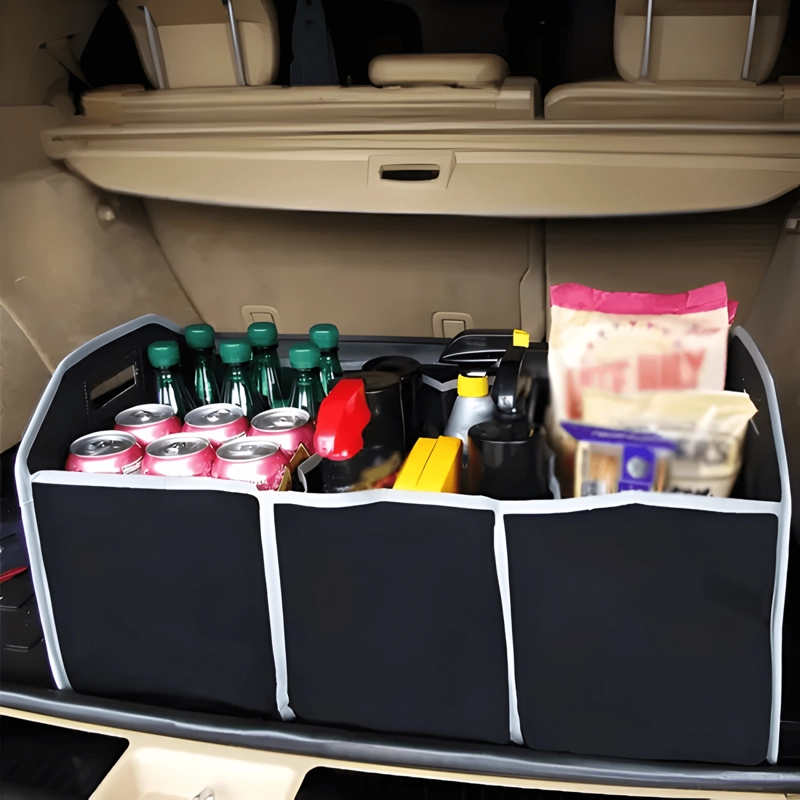 ORGANIZADOR AUTO CAJA BOLSO PLEGABLE MALETERO VEHICULOS #777 - 2