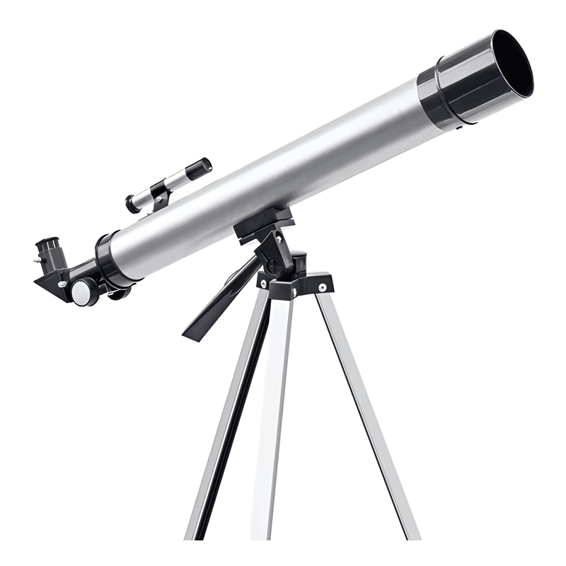 TELESCOPIO ASTRONOMICO REFRACTOR F60050 CON PLATEADO - 1