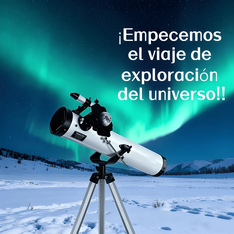 TELESCOPIO ASTRONOMICO NEWTONIANO F70076 SOPORTE BLUETOOTH - 2