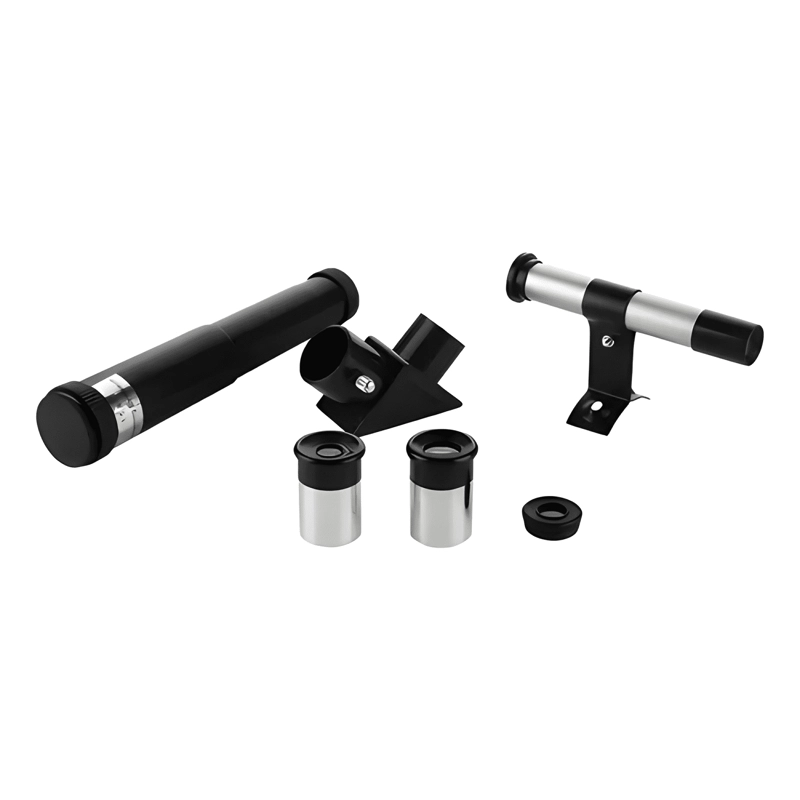 TELESCOPIO NIÑOS REFRACTOR 90X PLATEADO - 4