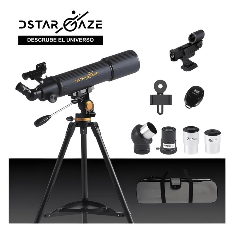 TELESCOPIO ASTRONOMICO PROFESIONAL 50080M PRO NEGRO - 1