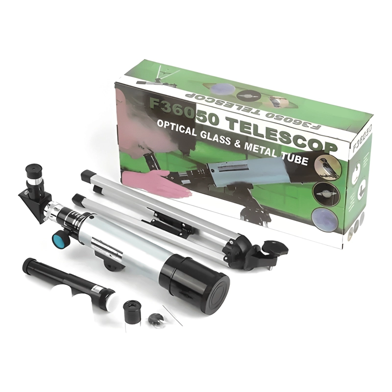 TELESCOPIO ASTRONOMICO INFANTIL F36050 MONOCULAR 90X GRIS - 1