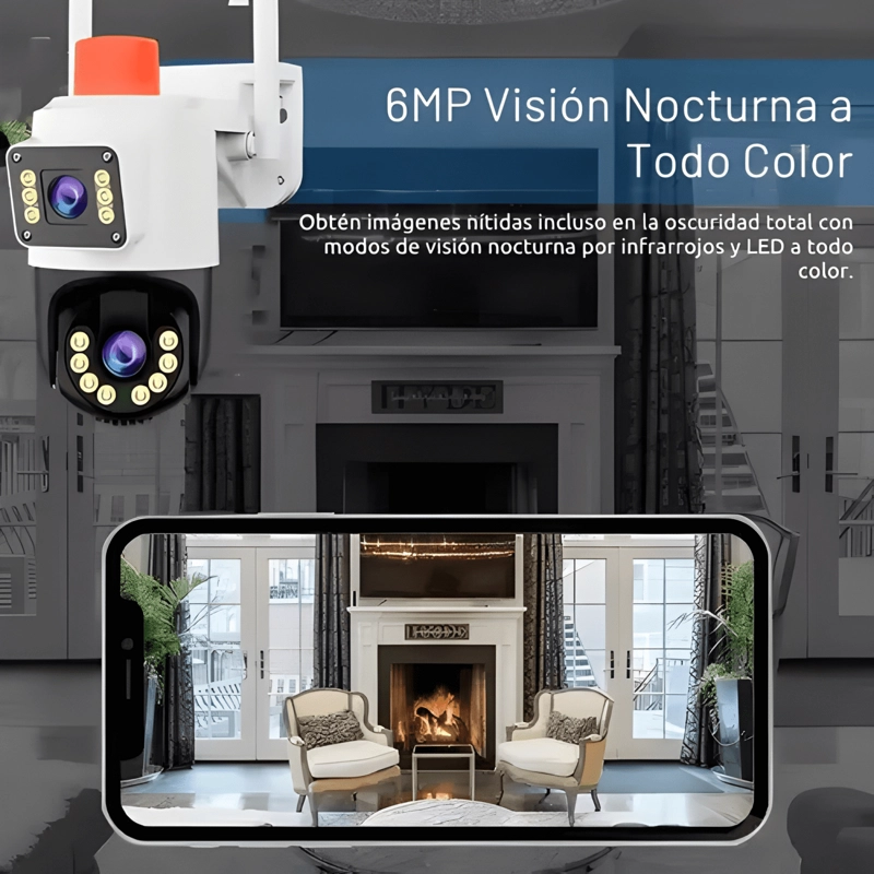 CAMARA DE VIGILANCIA JT-9689U CON ALTA DEFINICION NEGRO - 2