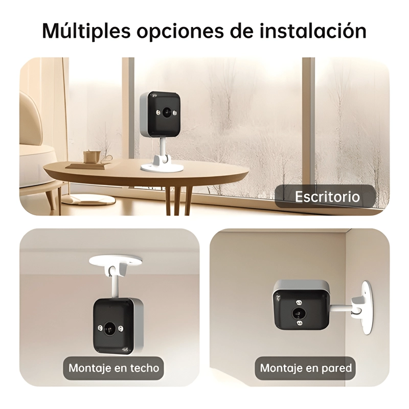 CAMARA DE SEGURIDAD WIFI EXTERIOR 3MP IP ALARMA COLOR PLUS - 4