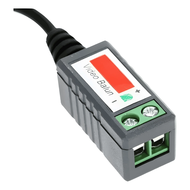 PAR VIDEO BALUN PASIVO CON CABLE 720P 1080P HDCVI AHD HDTVI - 1