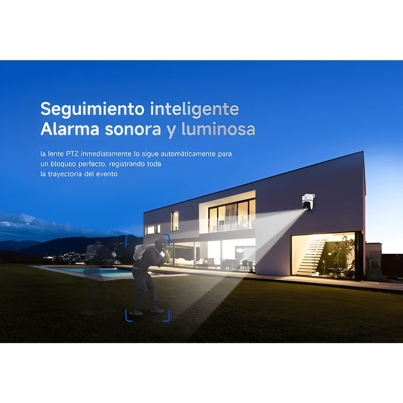 QP K1 CAMARA DE SEGURIDAD WI-FI SMART PARA EXTERIOR VISION - 4