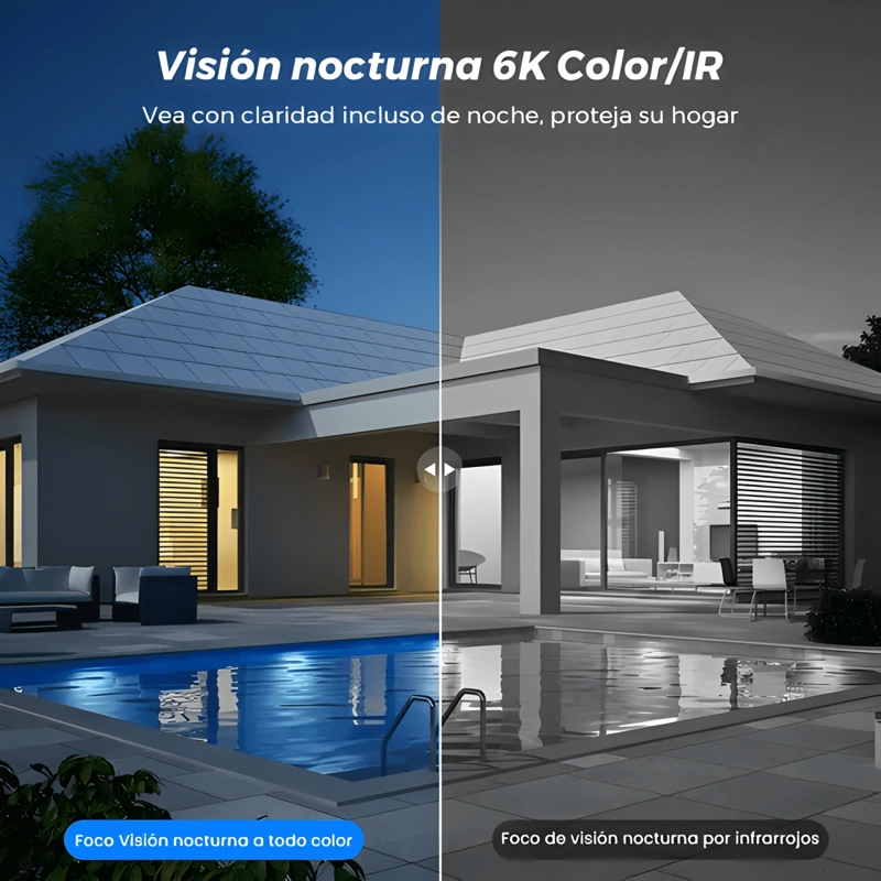 CAMARA DE SEGURIDAD ANBERX A9QQ EXTERIOR WIFI 15MP 3 BLANCO - 3