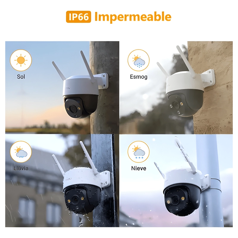 CAMARA DE SEGURIDAD WIFI MINI PTZ IMOU CRUISER SE+ BLANCO - 3
