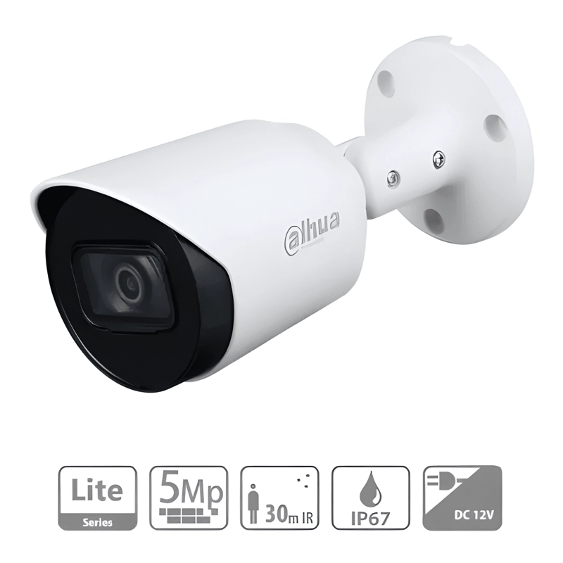 CAMARA DAHUA BULLET 2.8MM 5MP HDCVI HFW1500TN BLANCO - 1