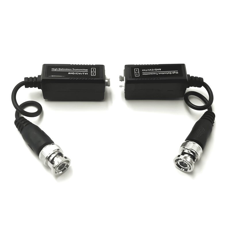 PAR VIDEO BALUN PASIVO DOBLE CON CABLE 1080P HDCVI AHD HDTVI - 4