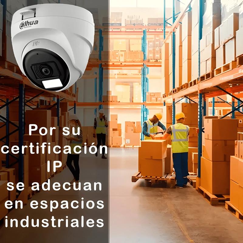 CAMARA DOMO DE 2 MEGAPIXELES DAHUA HAC-T1A21N-U-IL-A LENTE - 4