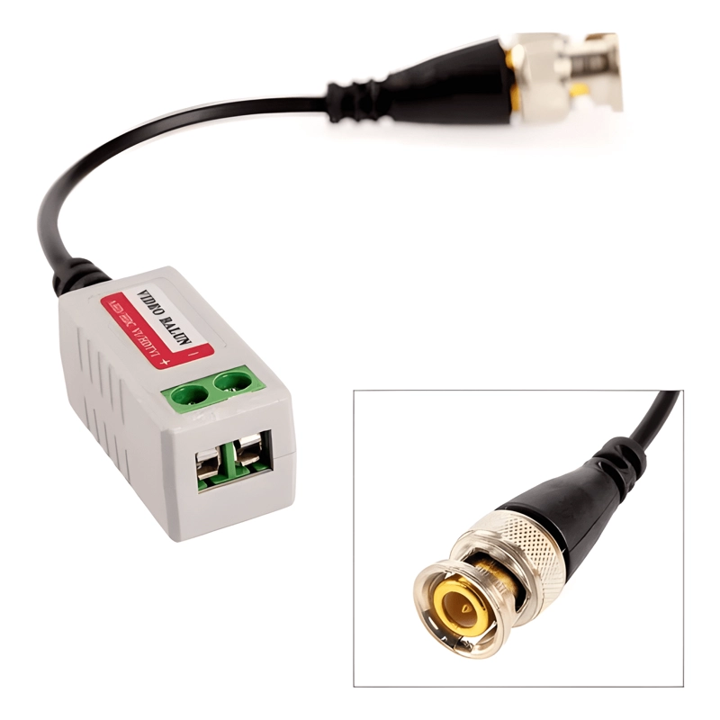 12 PARES BALUN PASIVO DE VIDEO 202A HDTVI/CVI/AHD/CVBS - 3