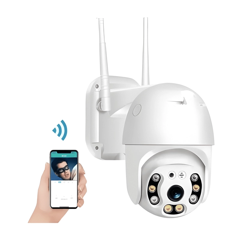 SMART CAMARA IP WIFI ALARMA EXTERIOR ANTI AGUA APP YOOSEE - 2