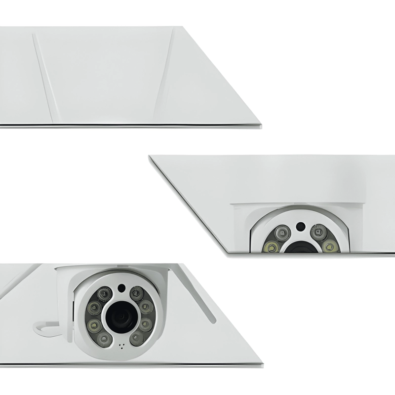 CAMARA DE SEGURIDAD HD IMPERMEABLE WIFI OUTDOOR BLANCO - 4