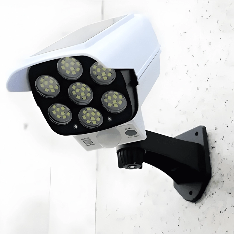 CAMARA SEGURIDAD VIGILANCIA SOLAR FALSA SENSOR MOVIMIENTO - 2