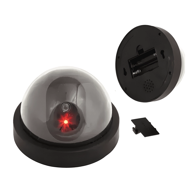 PACK X10 CAMARA FALSA DE VIGILANCIA TIPO DOMO REPLICA EXACTA - 1