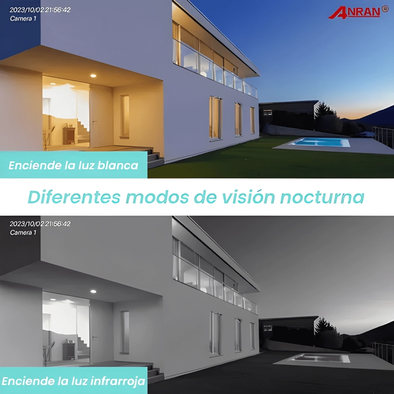 CAMARA SEGURIDAD WIFI HD 1080 EXTERIOR IMPERMEABLE - 3