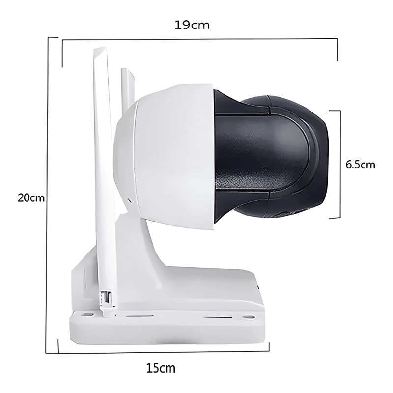 CAMARA SOLAR HD PARA EXTERIORES IP INALAMBRICA 360, PLUS - 3