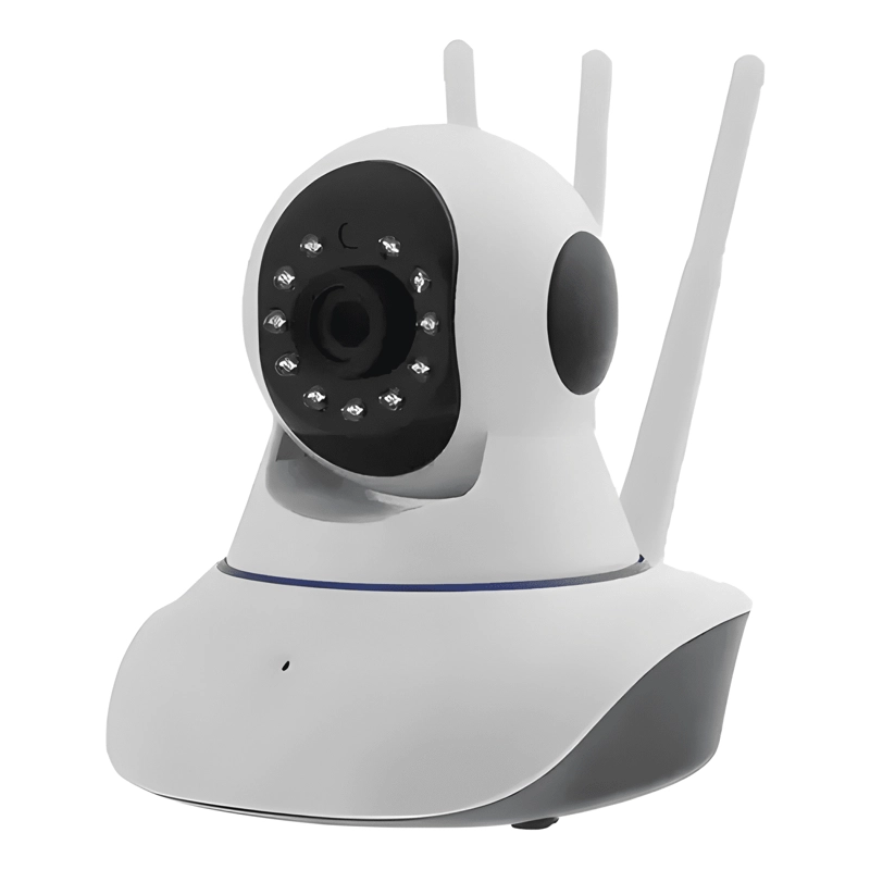 PACK X3 CAMARAS IP 360° WIFI HD VISION NOCTURNA BLANCO - 4