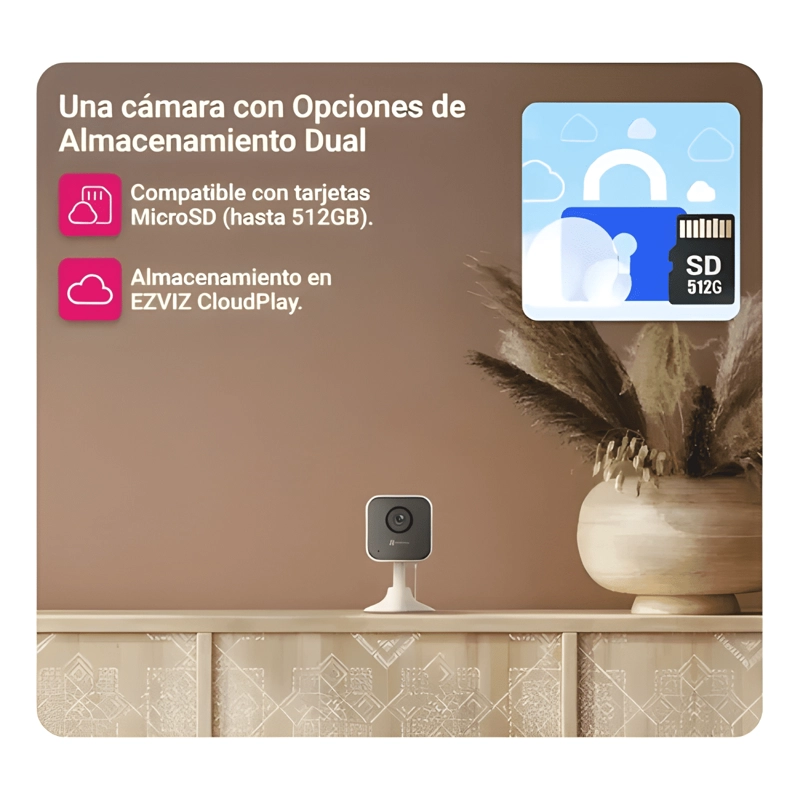 CAMARA SEGURIDAD WIFI H1C 2MP IR10M DETECCION PERSONAS / - 3